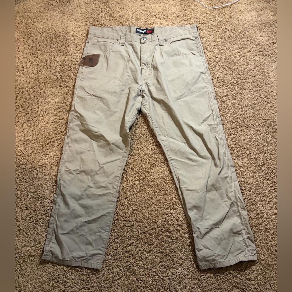Mens WRANGLER cargo work pants 38/30